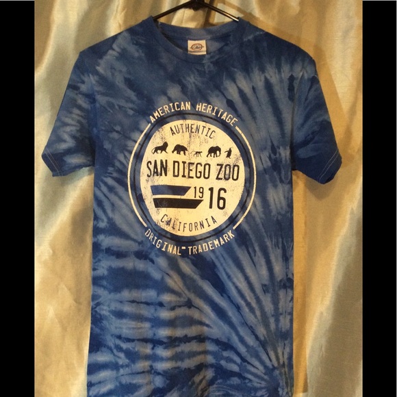Tie Dye Tee, San Diego Zoo, California, 1916, NWT - Picture 2 of 4